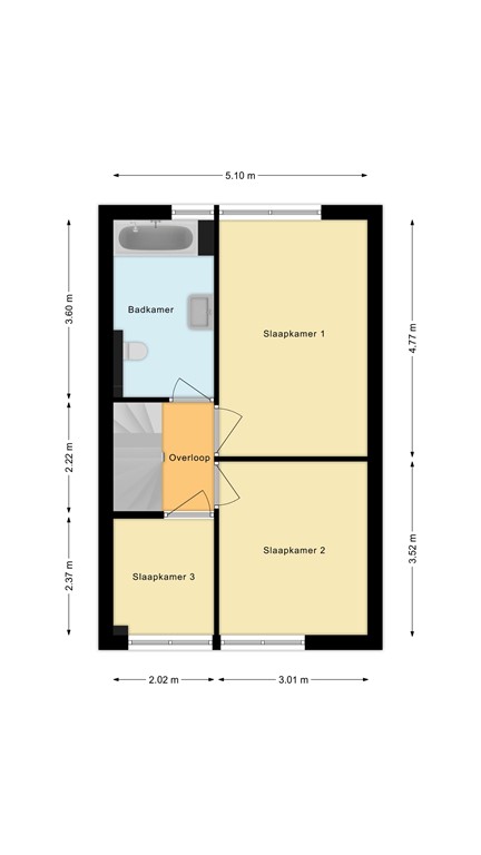 mediumsize floorplan